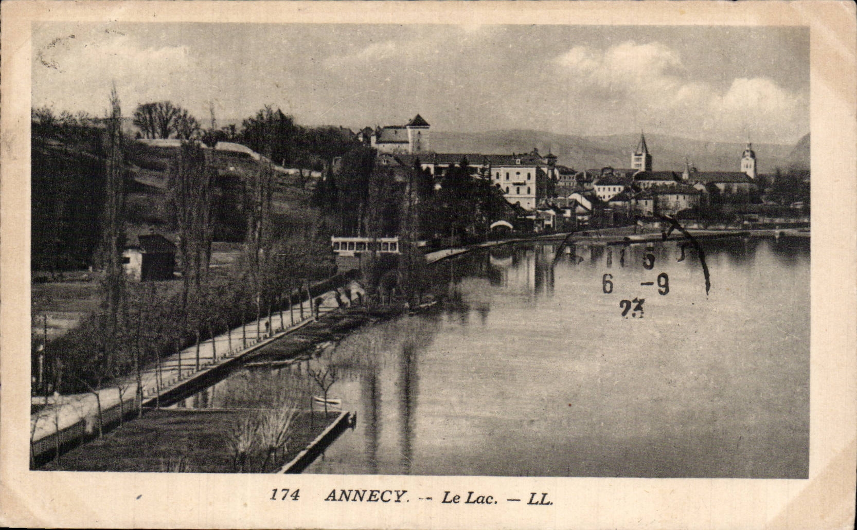 Annecy — Le Lac — LL. — Éditeur LL. n° 174