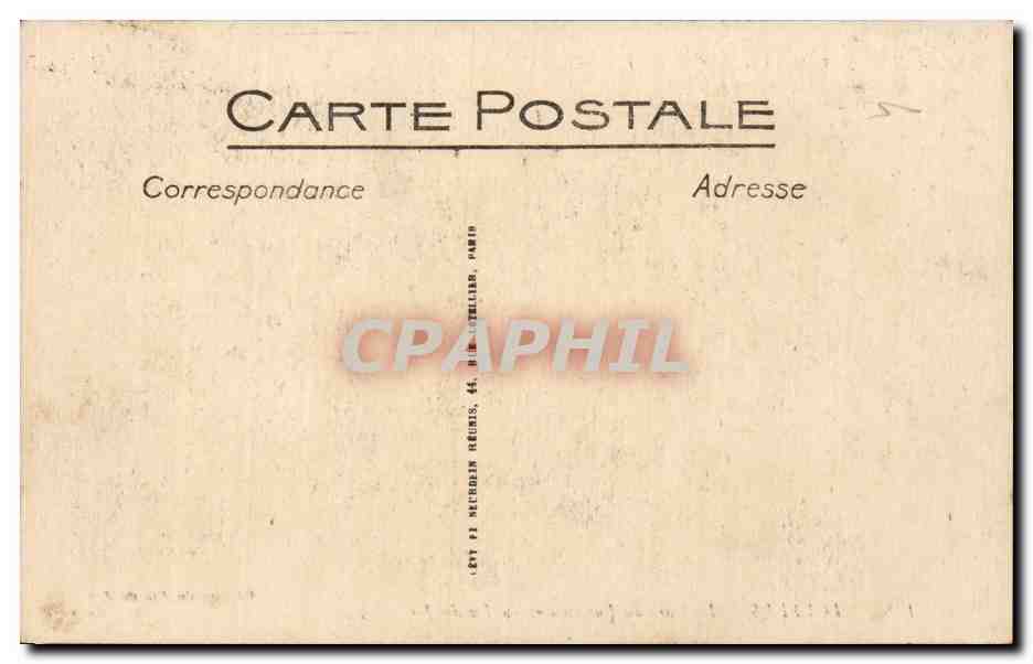 CPA Lourdes La gare du funiculaire du Pic du Jer — Verso