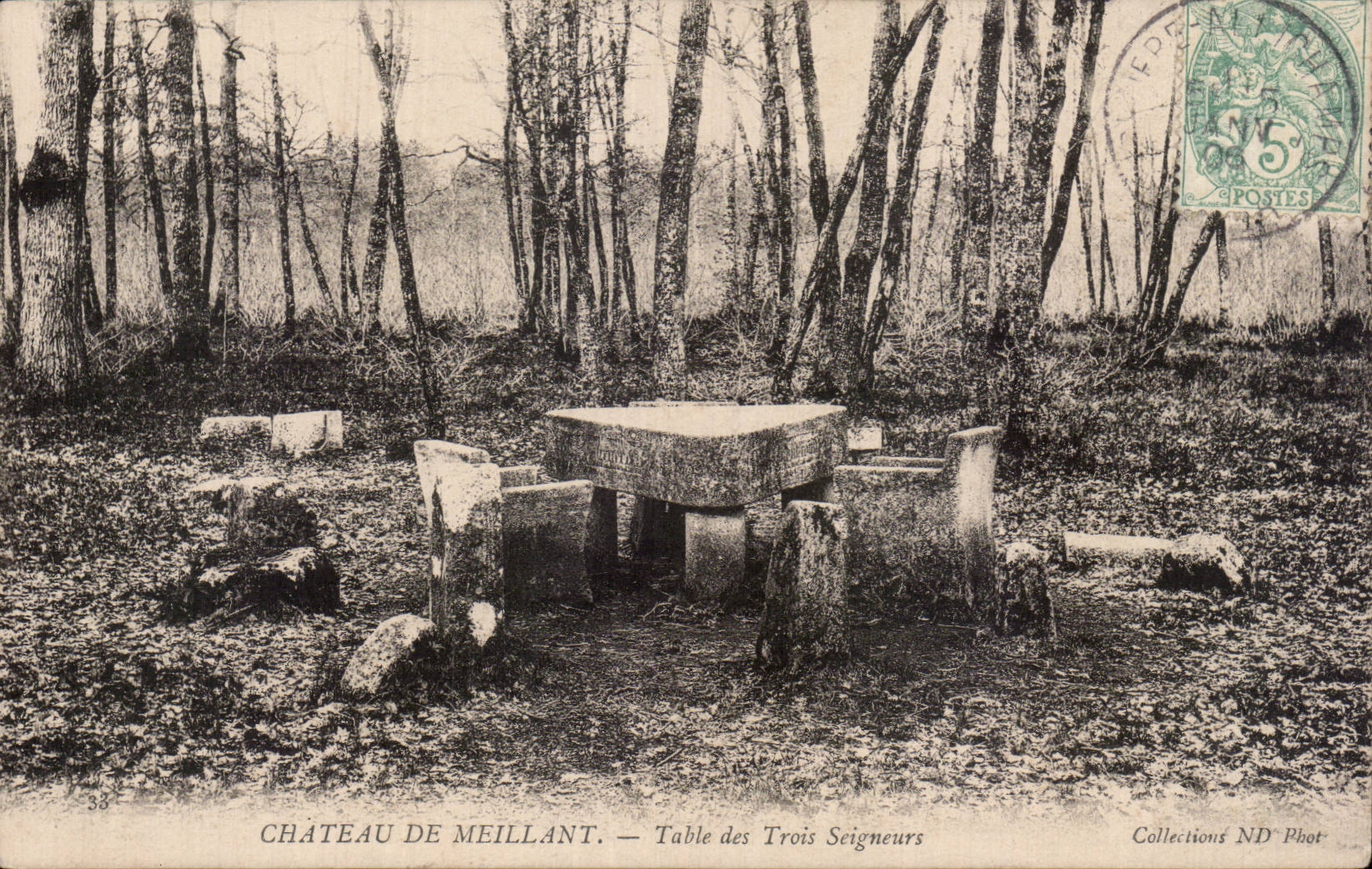 Château de Meillant — Table des Trois Seigneurs — Collections ND'Phat