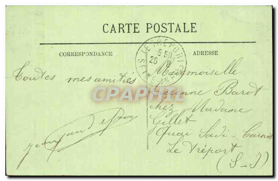 Le Touquet-Paris-Plage — En Forêt — LL — Verso