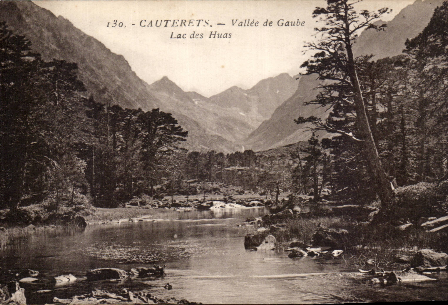 Cauterets — Vallée de Gaube, Lac des Huas — n°130