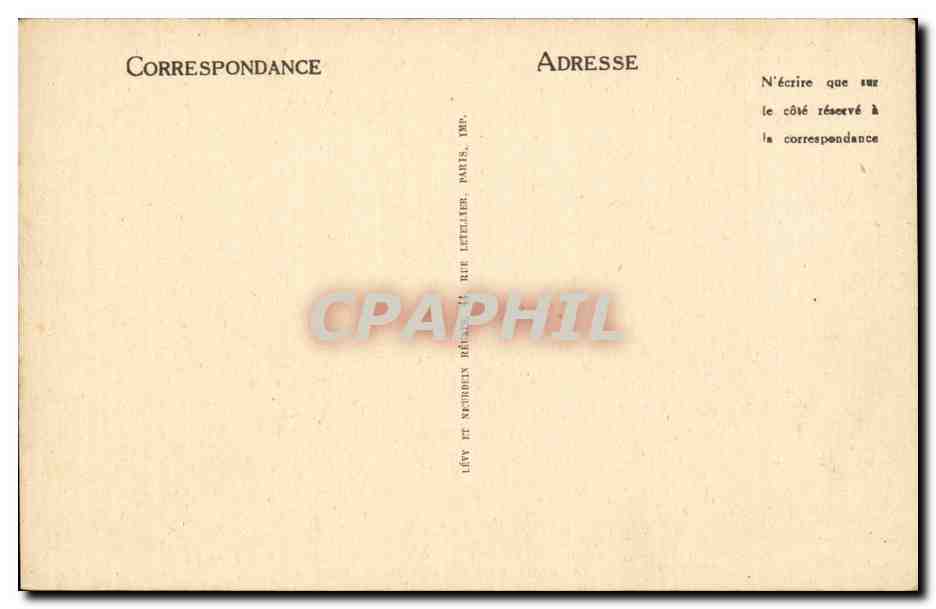 Valence — Ruines de Crussol — Vieux château féodal campé sur le roc comme un nid d'aigles surplombant Valence et la vallée du Rhône — LL — Verso