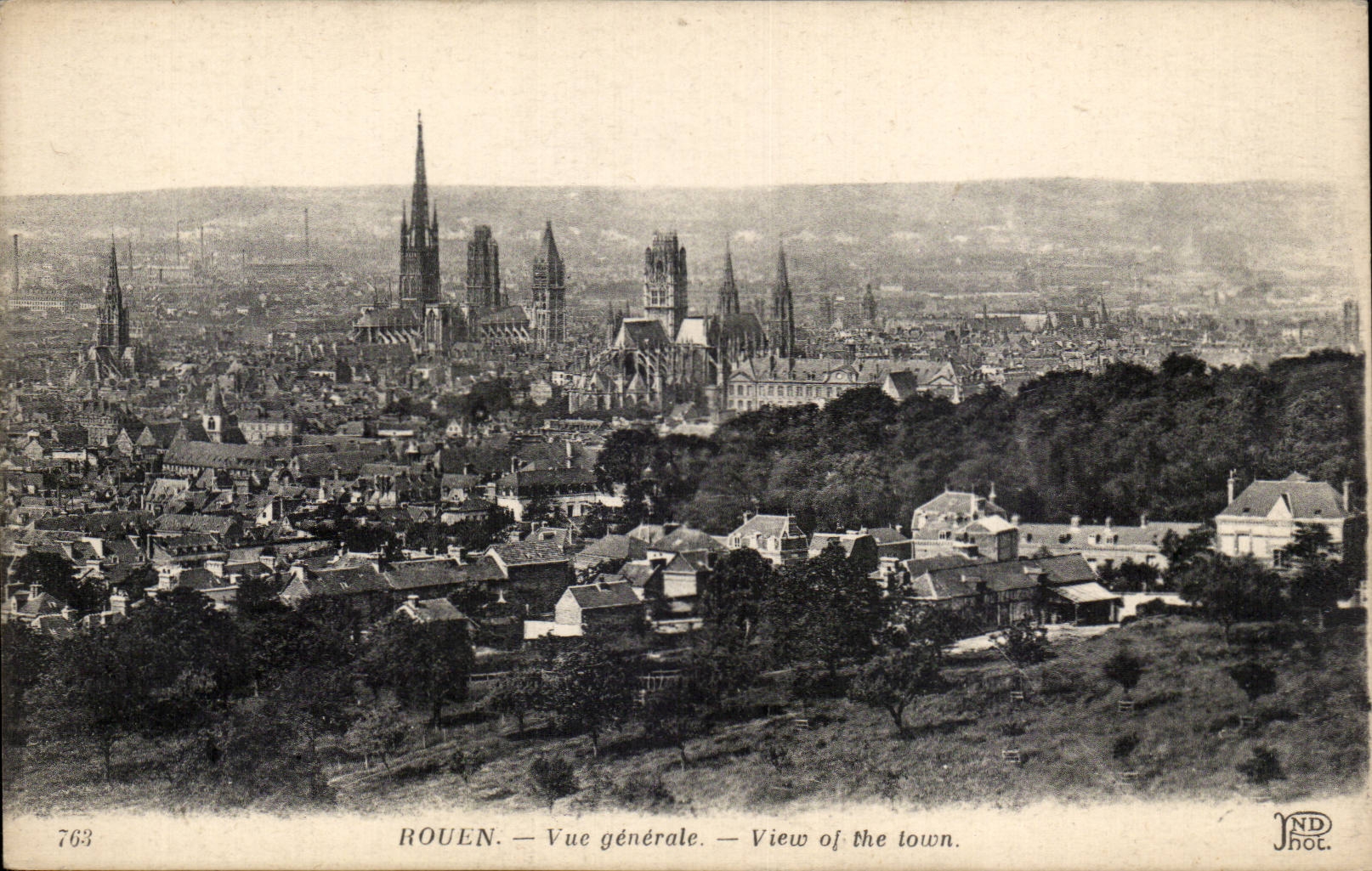 CPA Rouen Vue generale