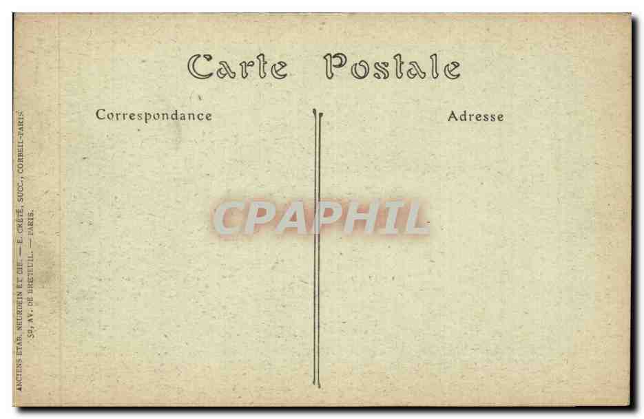CPA Rouen Vue generale — Verso