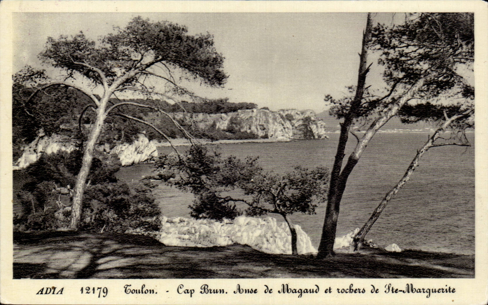 CPA Toulon Cap Brun Anse de Magaud et rochers de Ste Marguerite