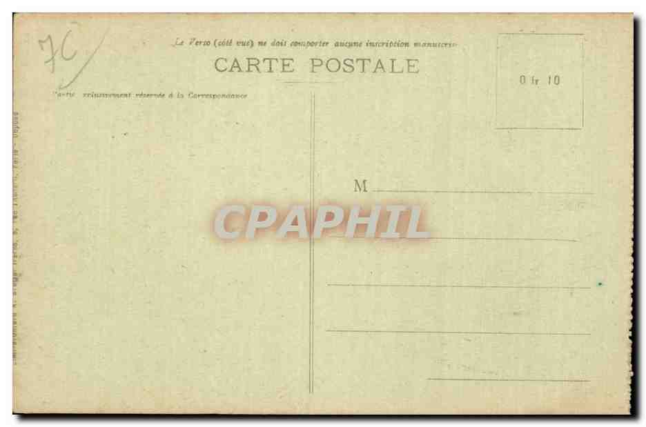 Rouen - Pensionnat J B de la Salle - Aux Morts de la Guerre - CPA  — Rückseite