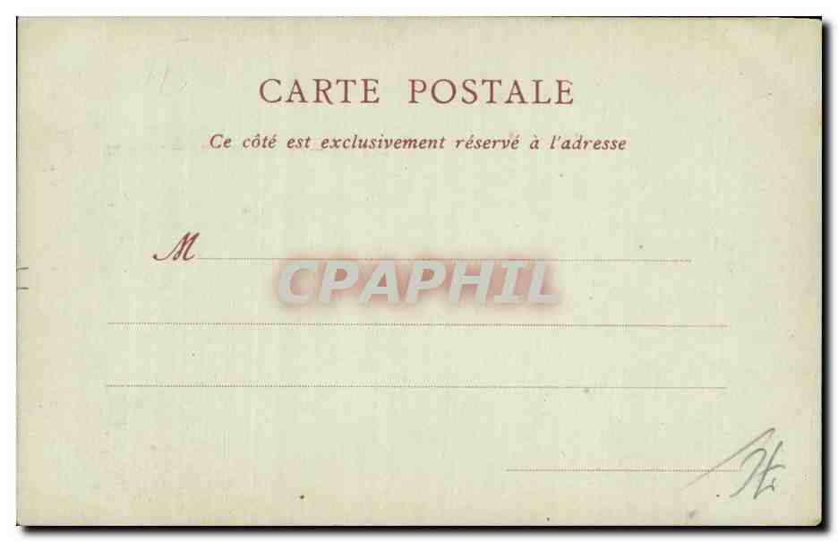 Rouen - Le Quai de Paris - CPA  — Rückseite