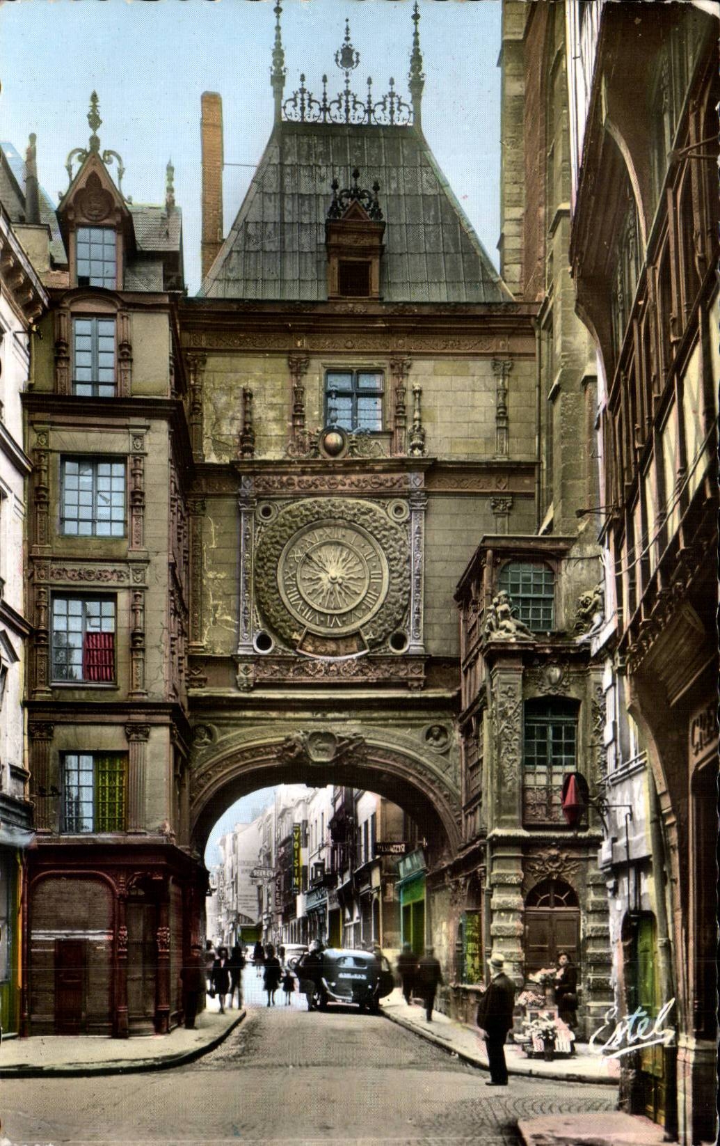 CPA Rouen Grosse holorge 