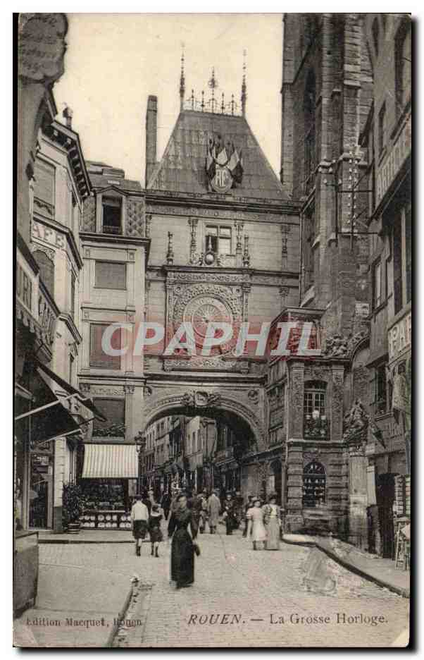 Rouen - La Grosse Horloge - CPA - 