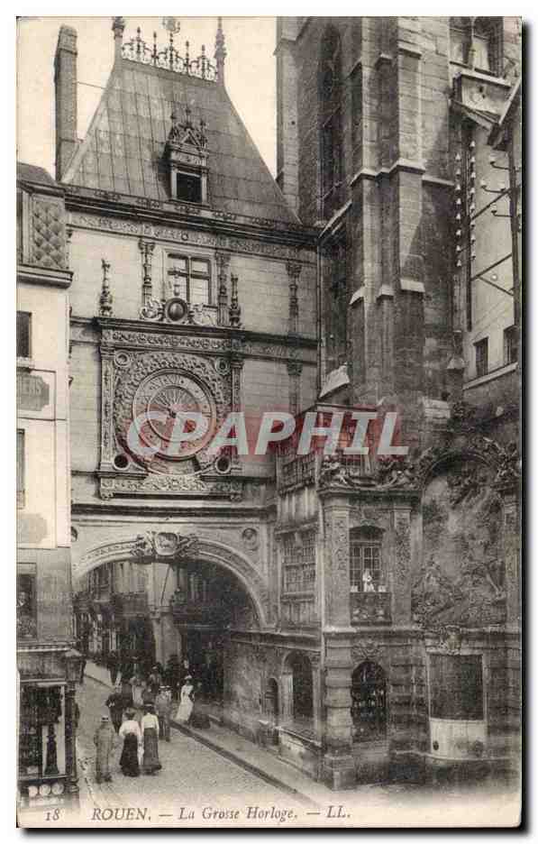 Rouen - La Grosse Horloge - CPA - 