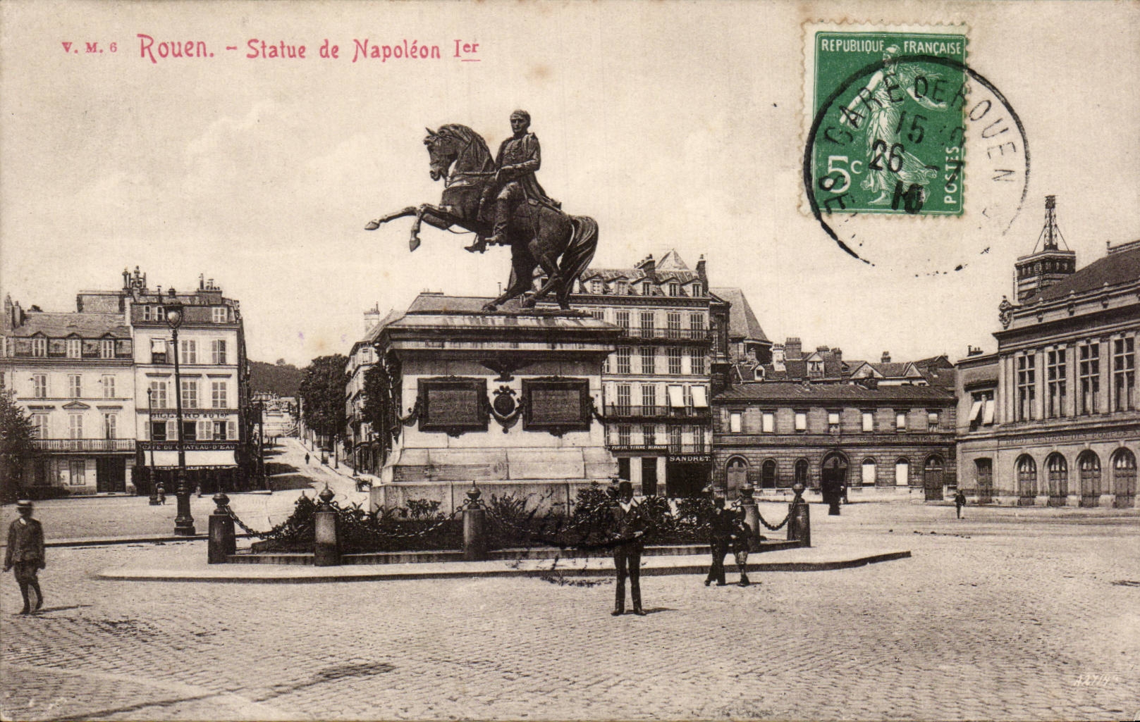 Rouen - Statue de Napoleon I - CPA - 
