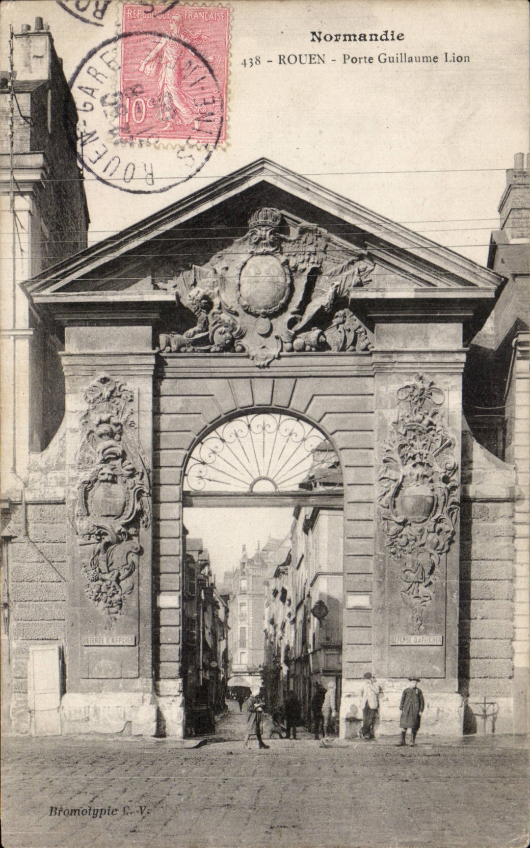Rouen - Porte Guillaume Lion - CPA - 
