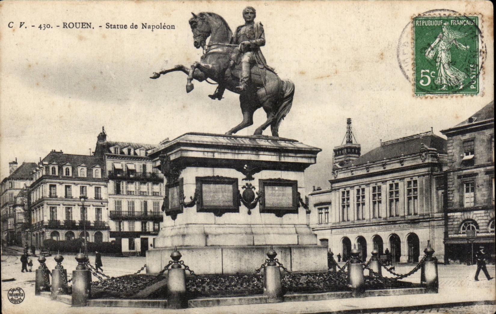 Rouen - Statue de Napoleon - CPA - 