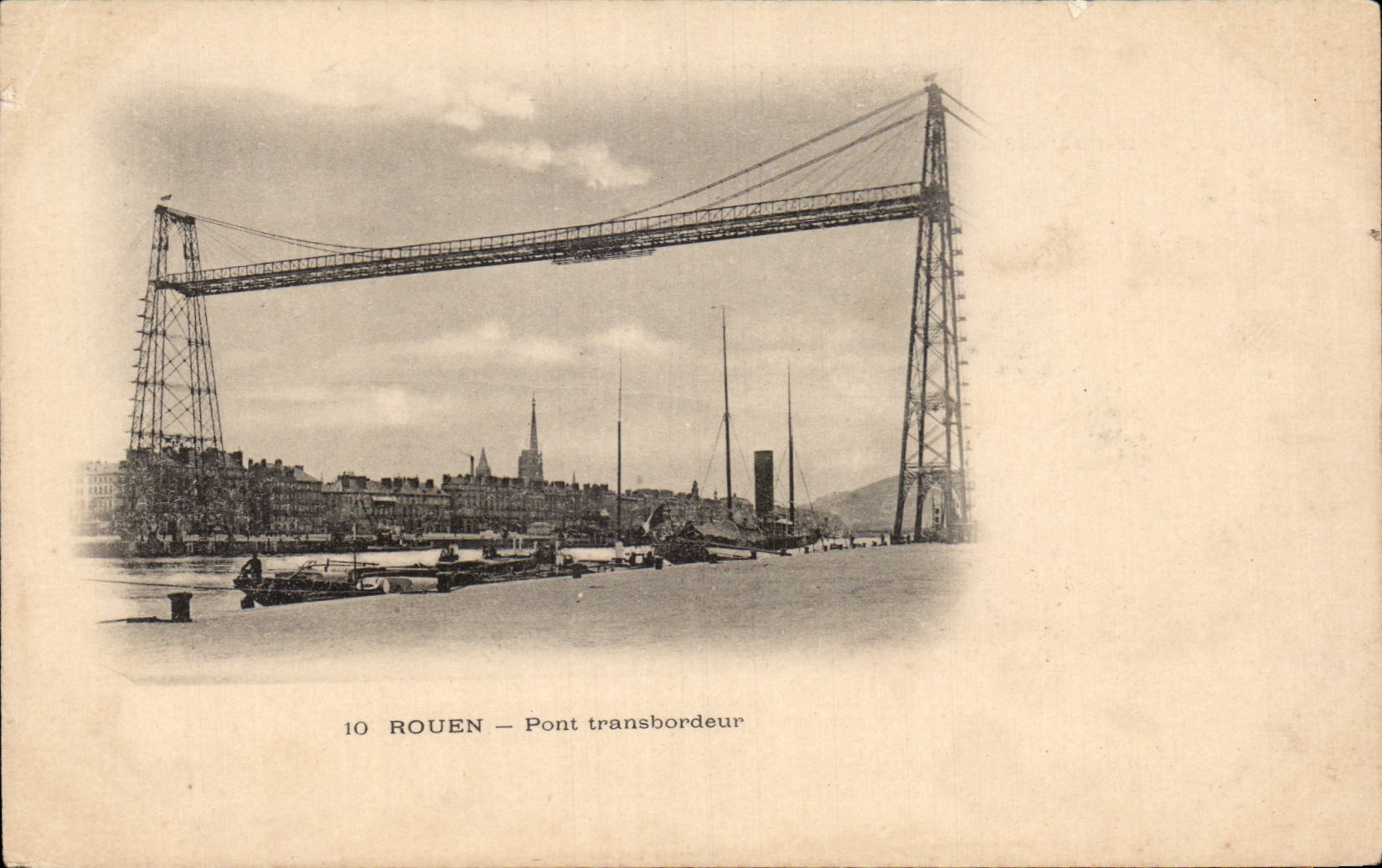 Rouen - Pont Transbordeur - CPA 