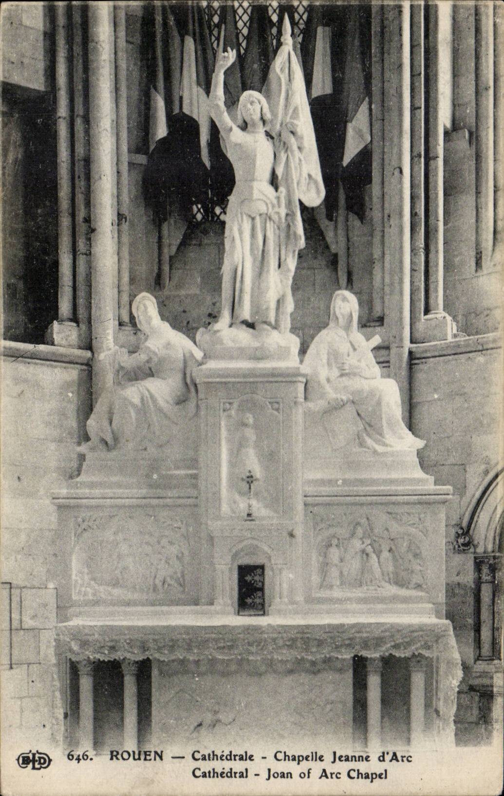 Rouen - Cathedrale - Chapelle Jeanne d Arc - CPA 