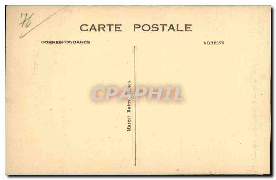 Rouen - Vues des Quais et de la Seine - CPA  — Verso