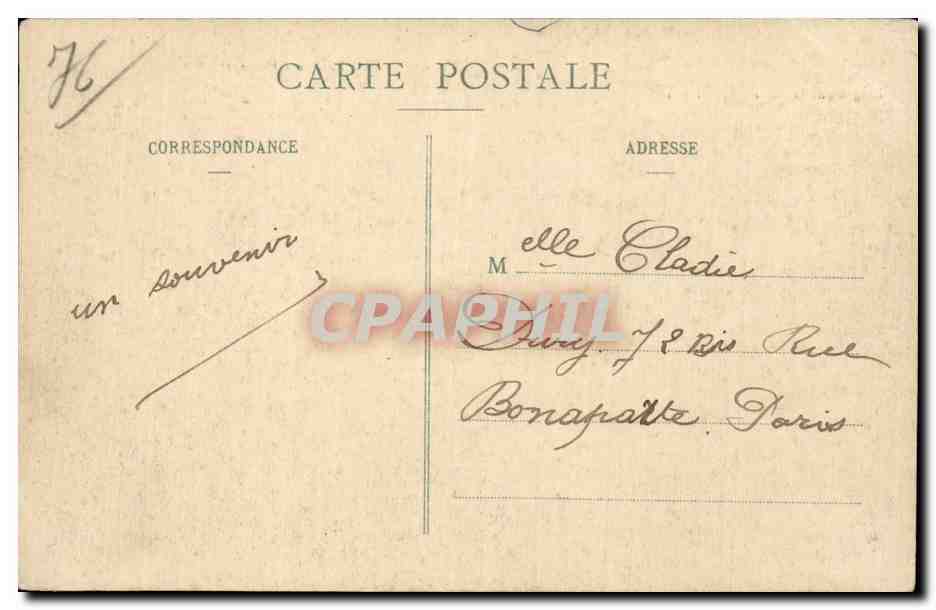 Rouen - Pont Transbordeur - CPA  — Rückseite