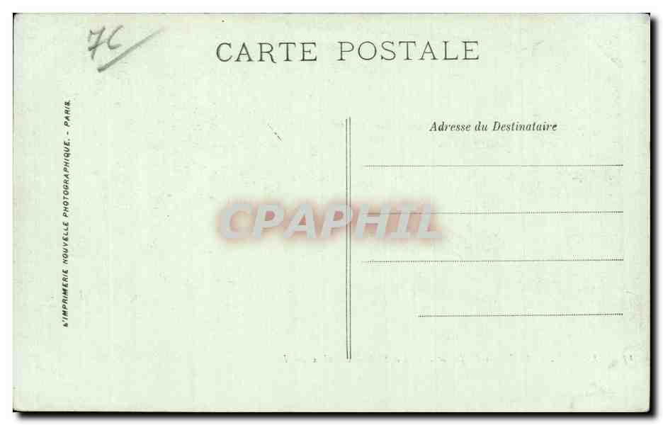 Rouen - Le Palais de Justice - CPA  — Rückseite