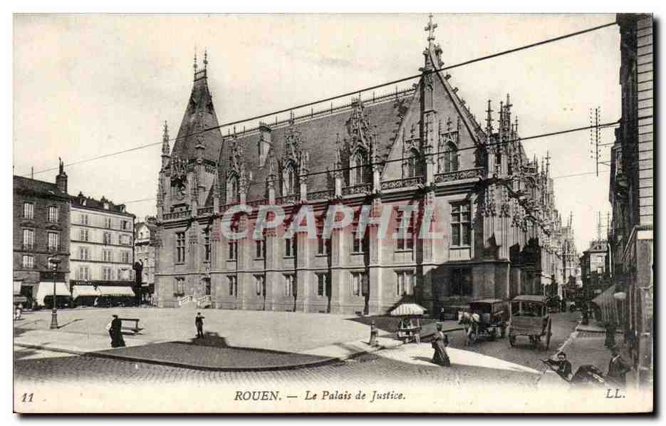 Rouen - Le Palais de Justice - CPA 