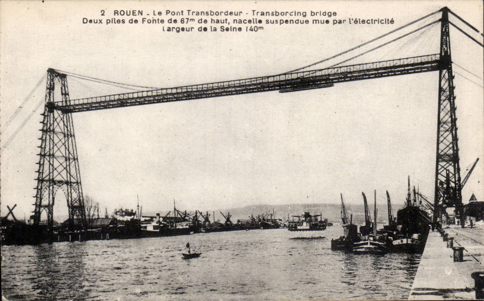 Rouen - Le Pont Transbordeur - CPA 