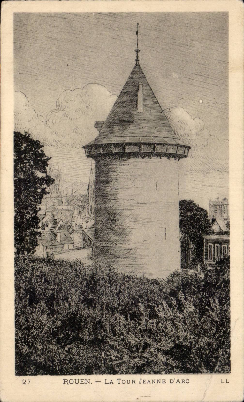 Rouen - La Tour Jeanne d Arc - CPA 