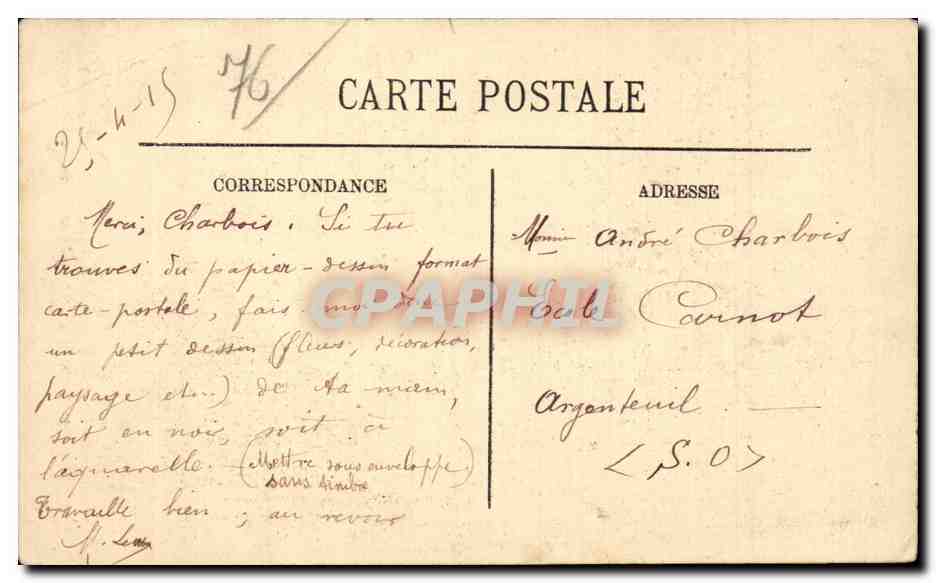 Rouen - La Tour Jeanne d Arc - CPA  — Verso