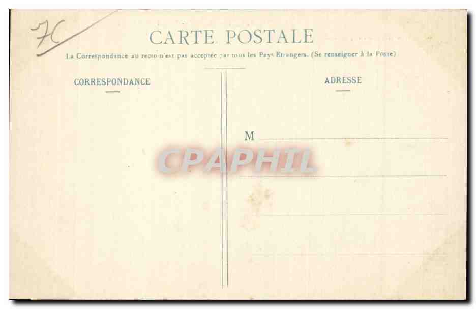 Rouen - Pont Transbordeur - CPA  — Rückseite