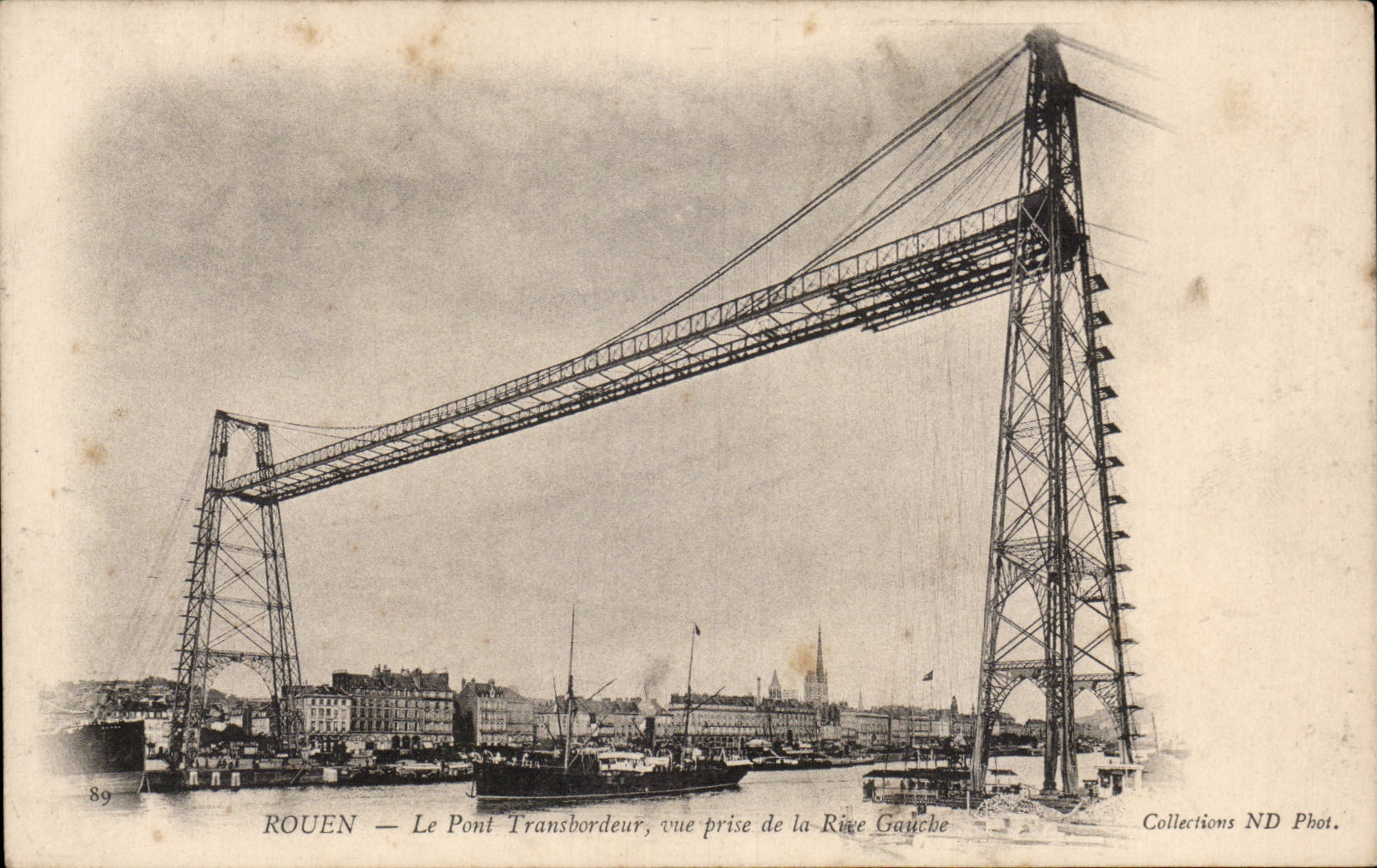 Rouen - Le Pont Transbordeur - CPA 