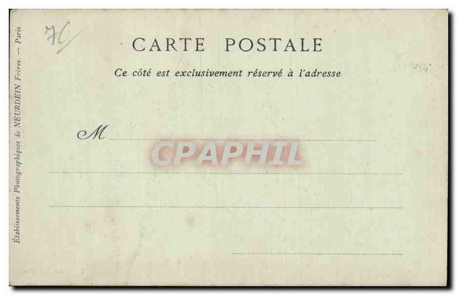 Rouen - Le Pont Transbordeur - CPA  — Rückseite