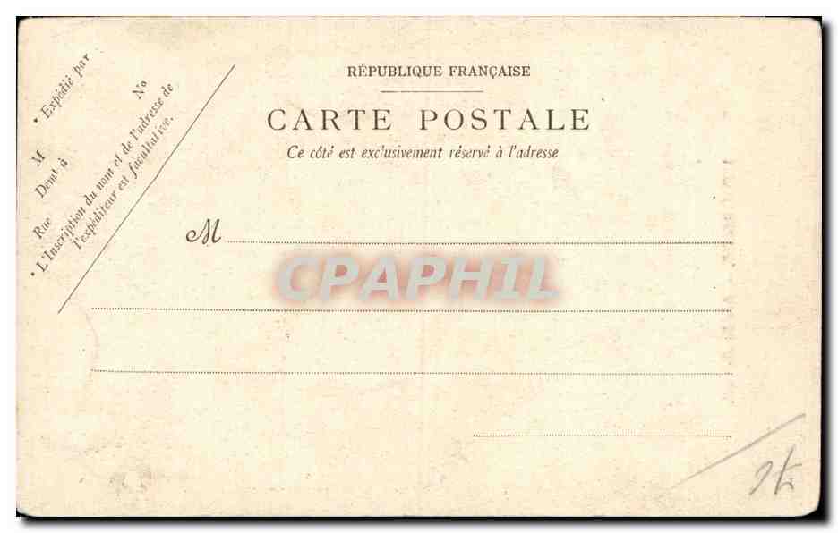 Vieux Rouen - Rue Tirelinceuil - CPA  — Verso