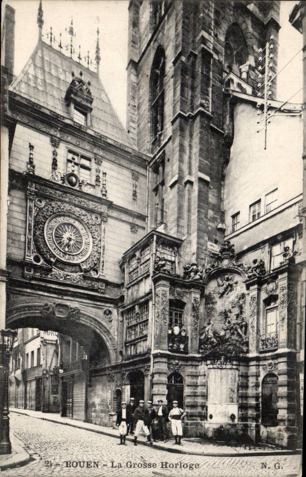 Rouen - La Grosse Horloge - CPA 