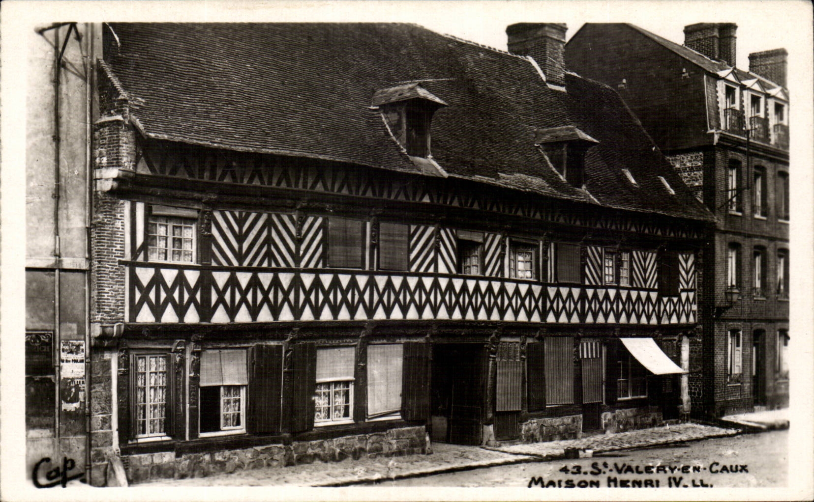 Saint Valery en Caux - Maison Henri IV - CPA 