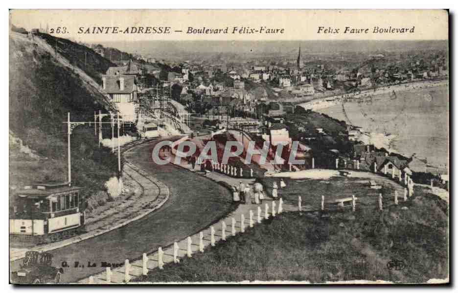 Sainte Adresse - Boulevard Felix Faure - CPA 