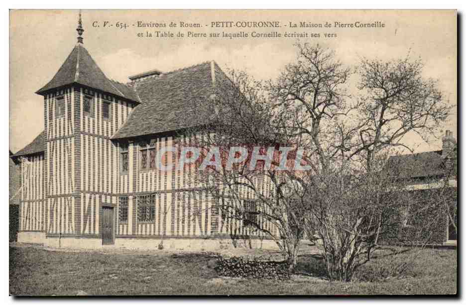 Environs de Rouen - Petit Couronne - La Maison de Pierre Corneille - CPA 