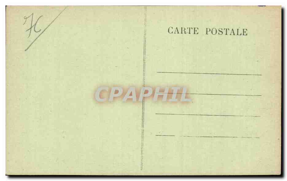 Sotteville sur Mer - Falaise a maree basse - CPA  — Rückseite
