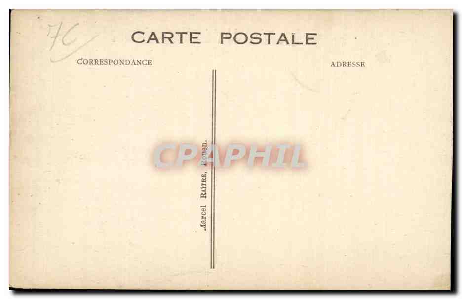 Le Landin - La Courbe - De Rouen a Havre - CPA  — Verso