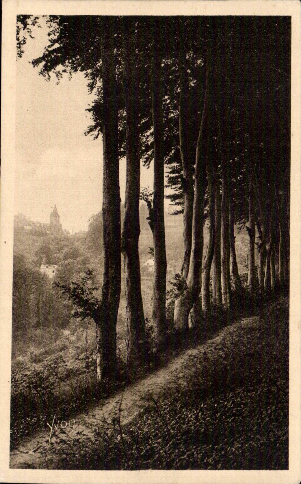 Le Village de Canteleu vu a travers - La Douce France - De Rouen au Havre - CPA 