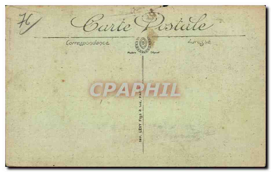 Fontaine le Bourg - Vue sur la Riviere de Cailly - CPA  — Rückseite
