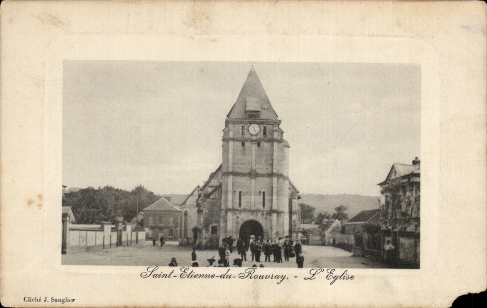 Saint Etienne du Rouvray - L Eglise - CPA 
