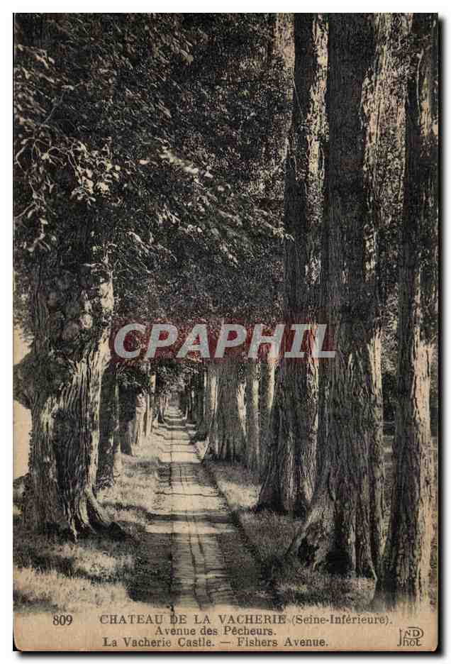 Chateau de la Vacherie - Avenue des Pecheurs - CPA 