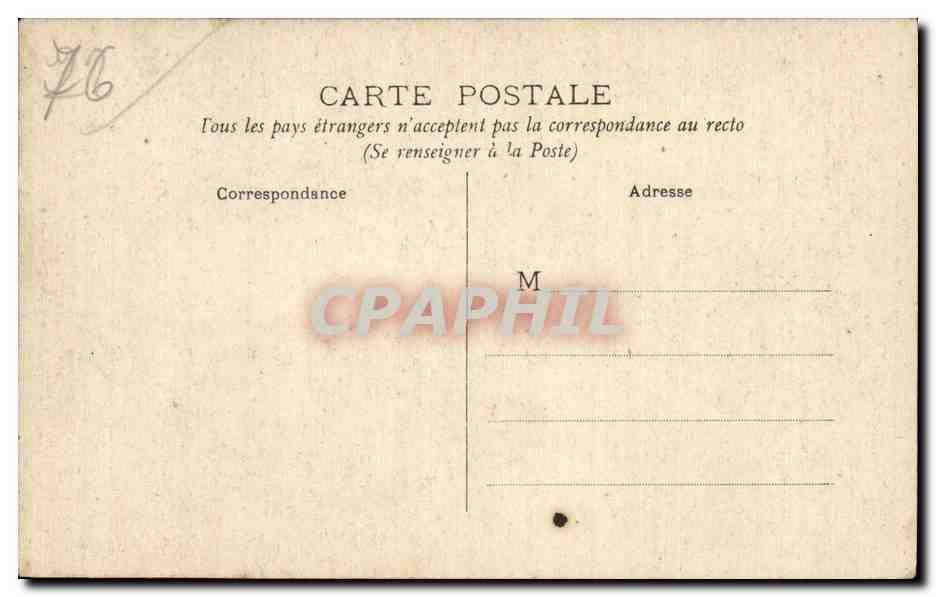 Folklore - Costumes - Pecheur - Fisherman - Loup de Mer - CPA  — Verso