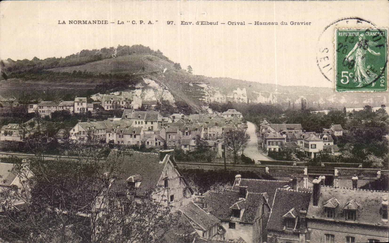 Environs d Elbeuf - Orival - Hameau du Gravier - CPA 
