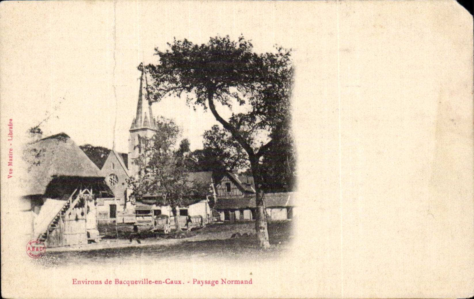 Environs de Bacqueville en Caux - Paysage Normand - CPA 