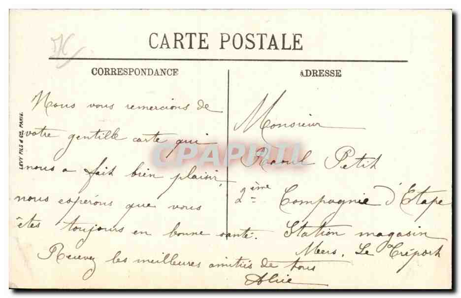 Orival - Vue sur la Seine - CPA  — Rückseite