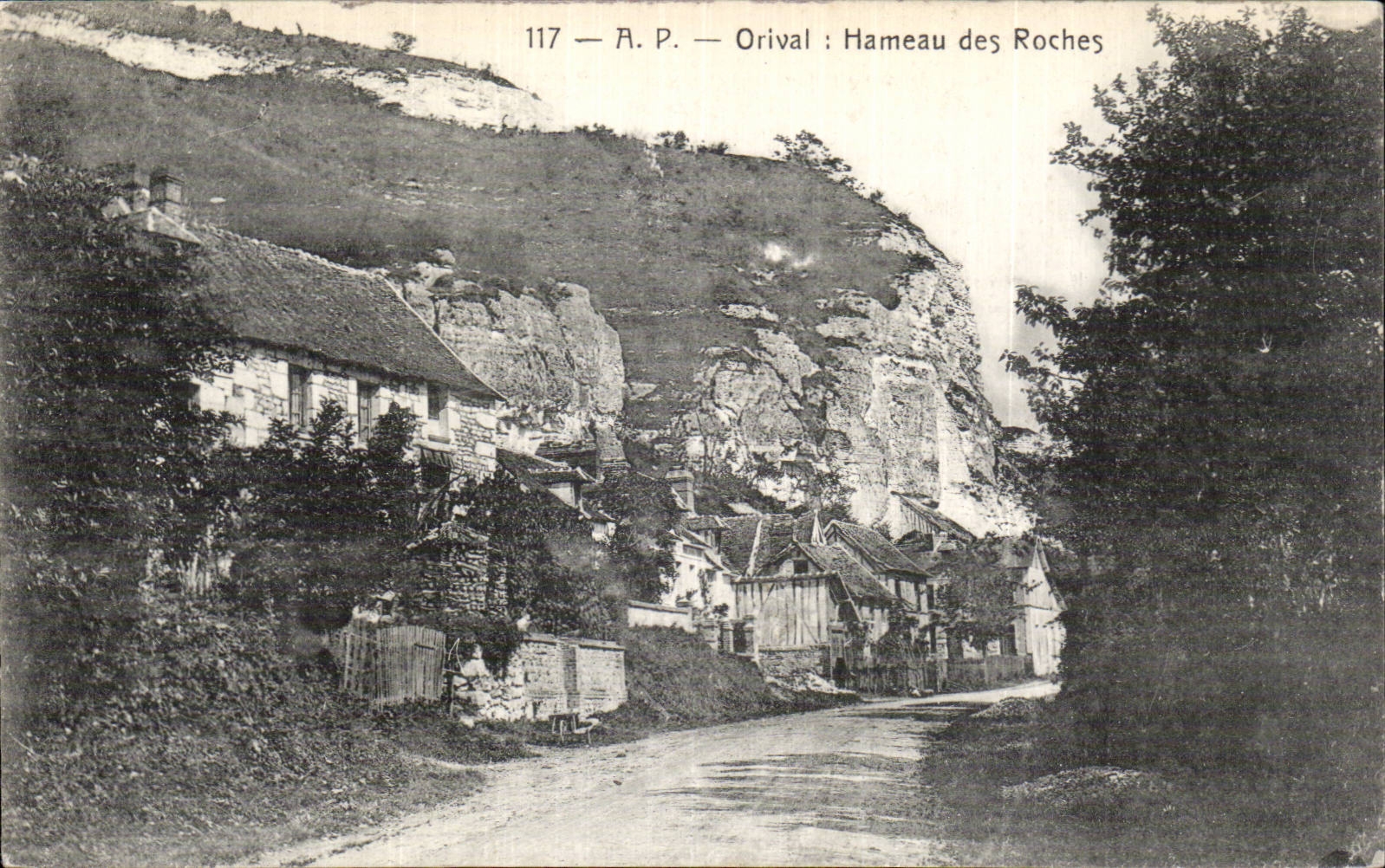 Orival - Hameau des Roches - CPA 