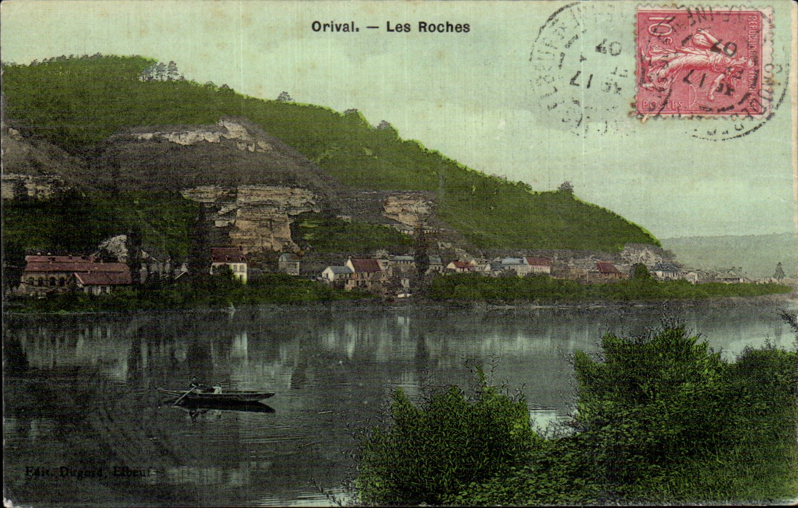 Orival - Les Roches - CPA 
