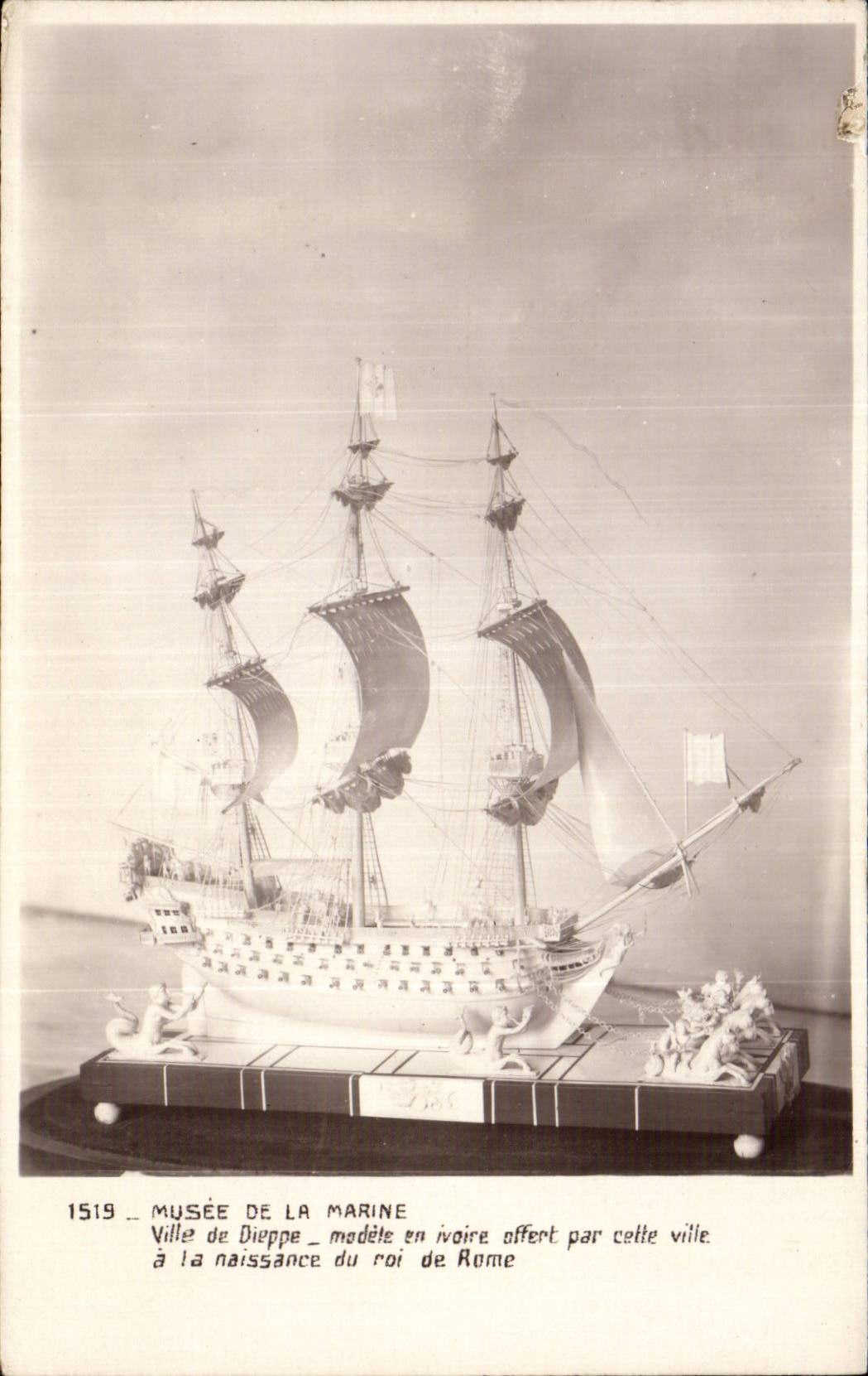 Dieppe - Musee de la Marine - CPA 