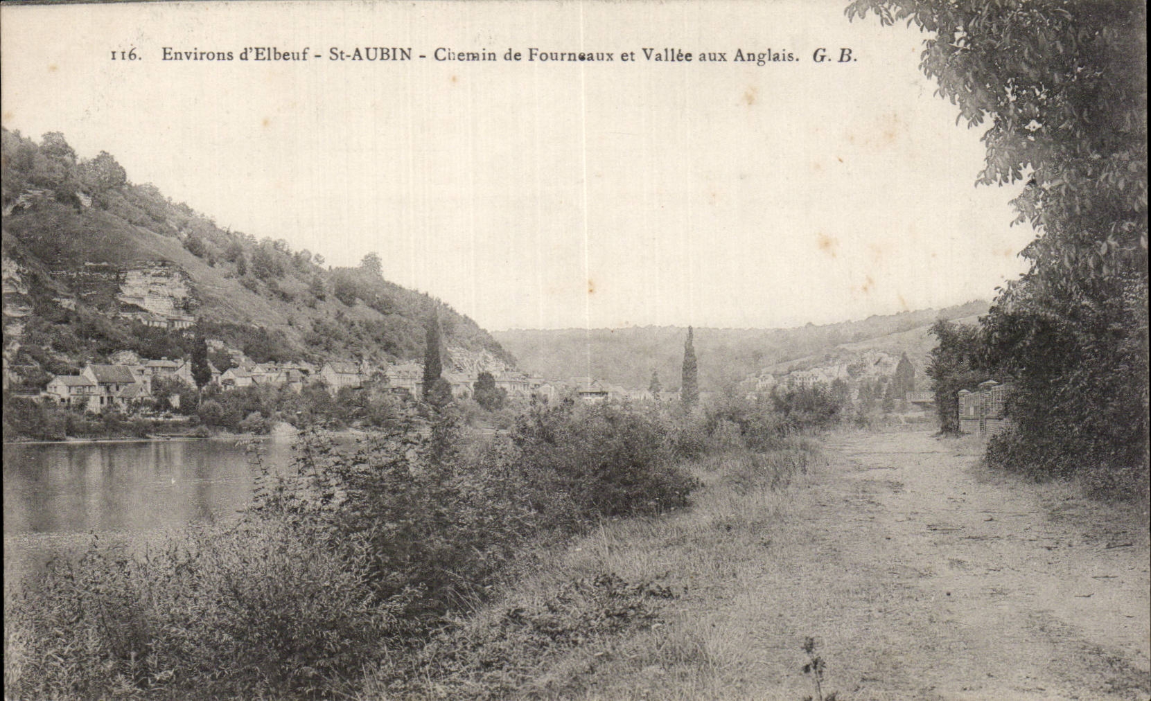 Saint Aubin - Environs d Elbeuf - Vallee aux Anglais - CPA 