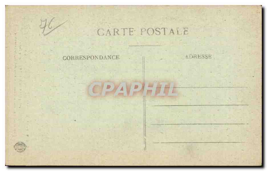 Gonnevile la Mallet - Hostellerie des Vieux Plats - Vieille Horloge Normande - CPA  — Rückseite