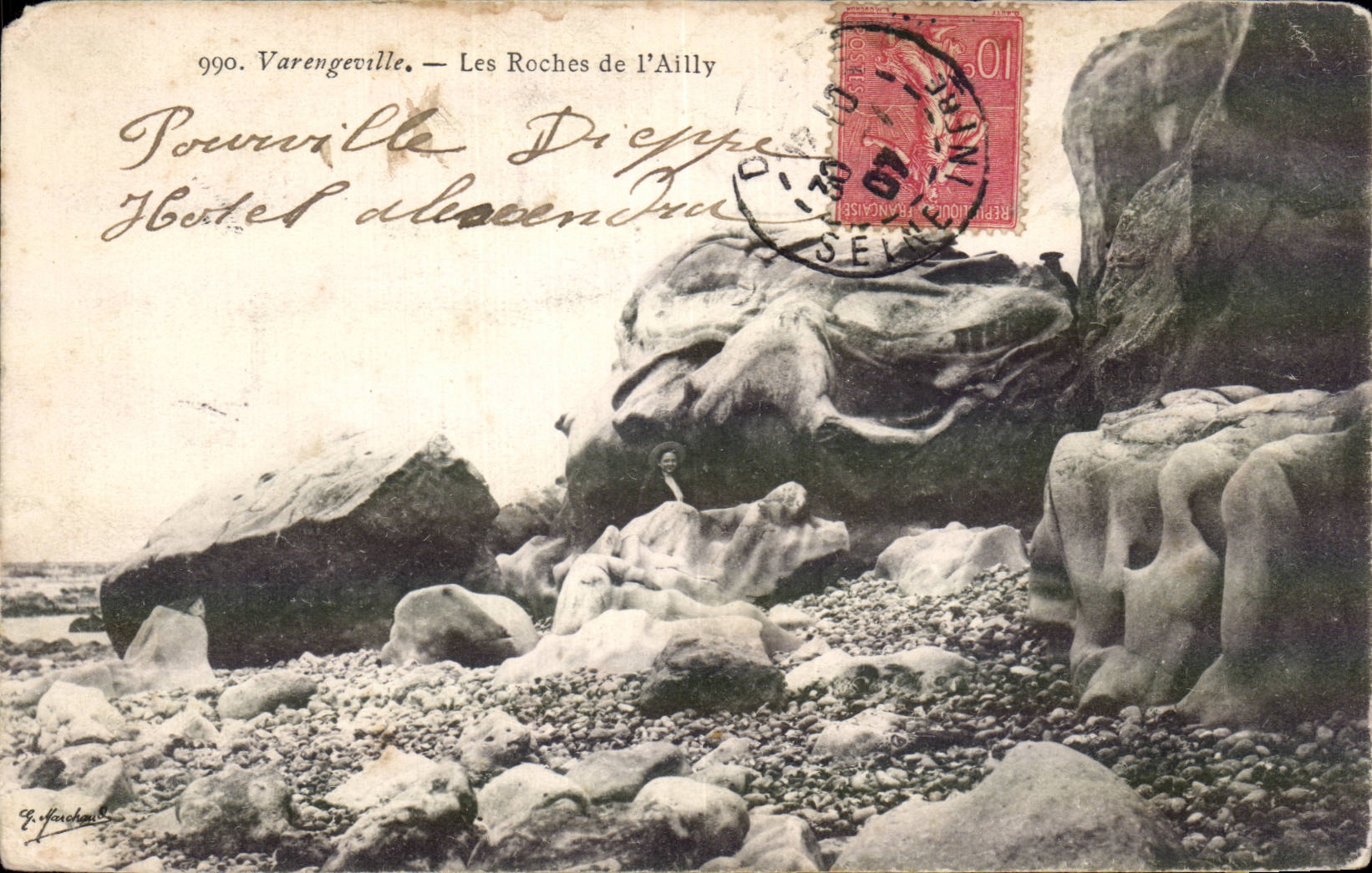 Varengeville - Les Roches de l Ailly - CPA 